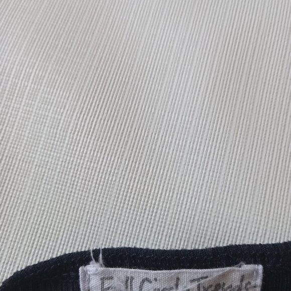 Full Circle Trends Plus Size Solid Black Ribbed Ruffle Strap Bodysuit Women's 2X - Picture 3 of 12